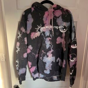 Urban outfitters neon riot ty dye sweatshirt